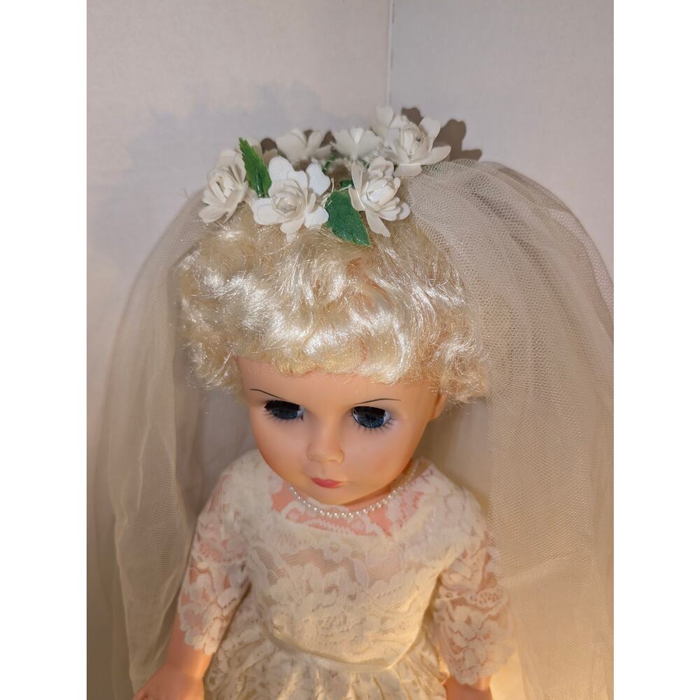 Vintage 23" Allied Eastern Bride Doll AE5 Original Outfit - Picture 3 of 8